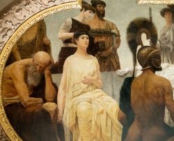 Ausschnitt aus "Der antike Improvisator"